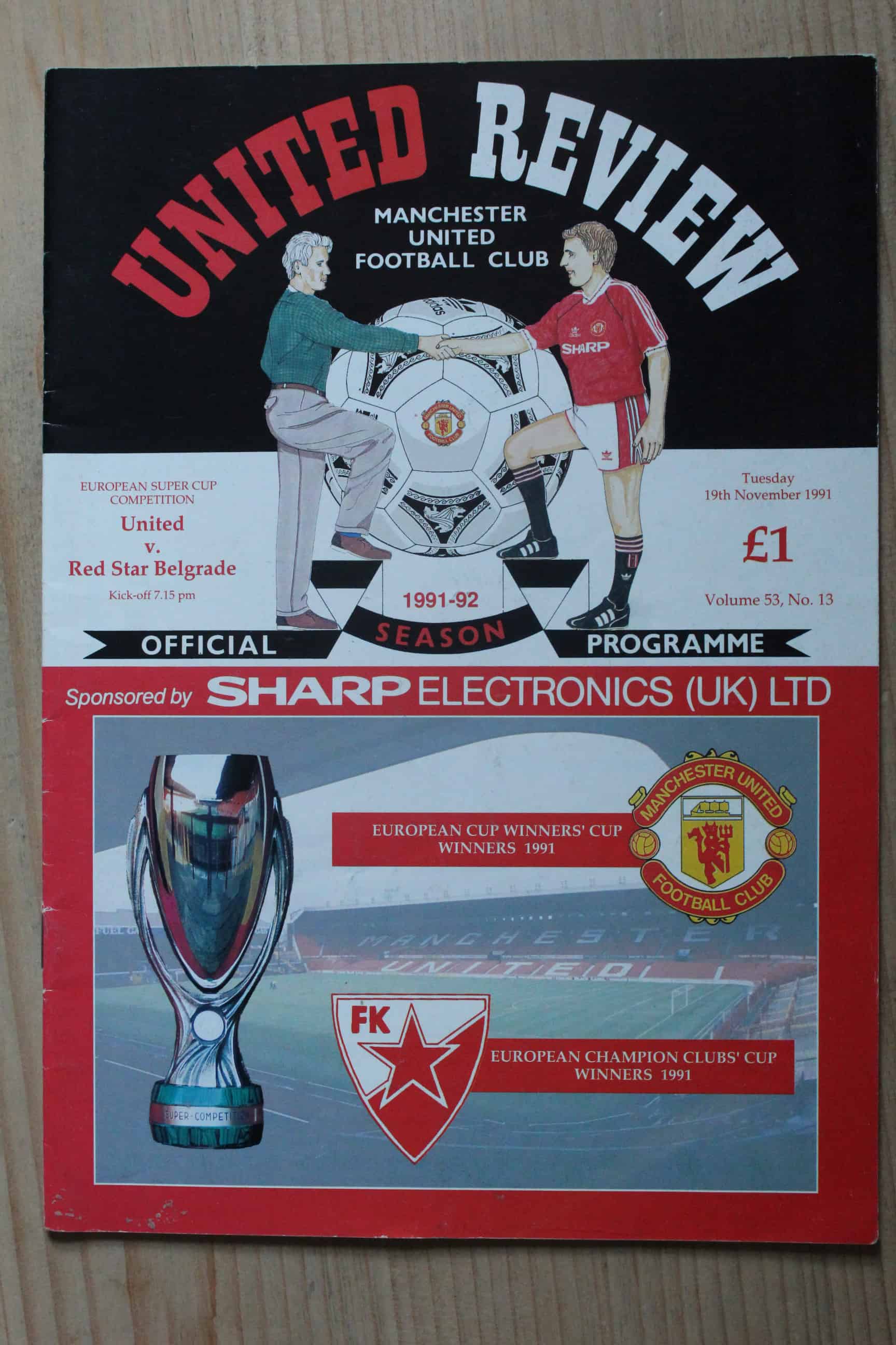 Manchester United FC v Red Star Belgrade